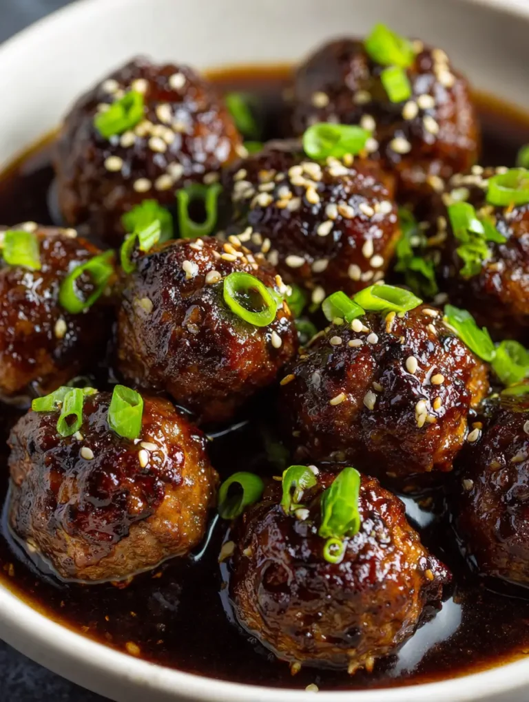 Asian Meatballs Crockpot Recipe: A Flavorful and Easy Meal