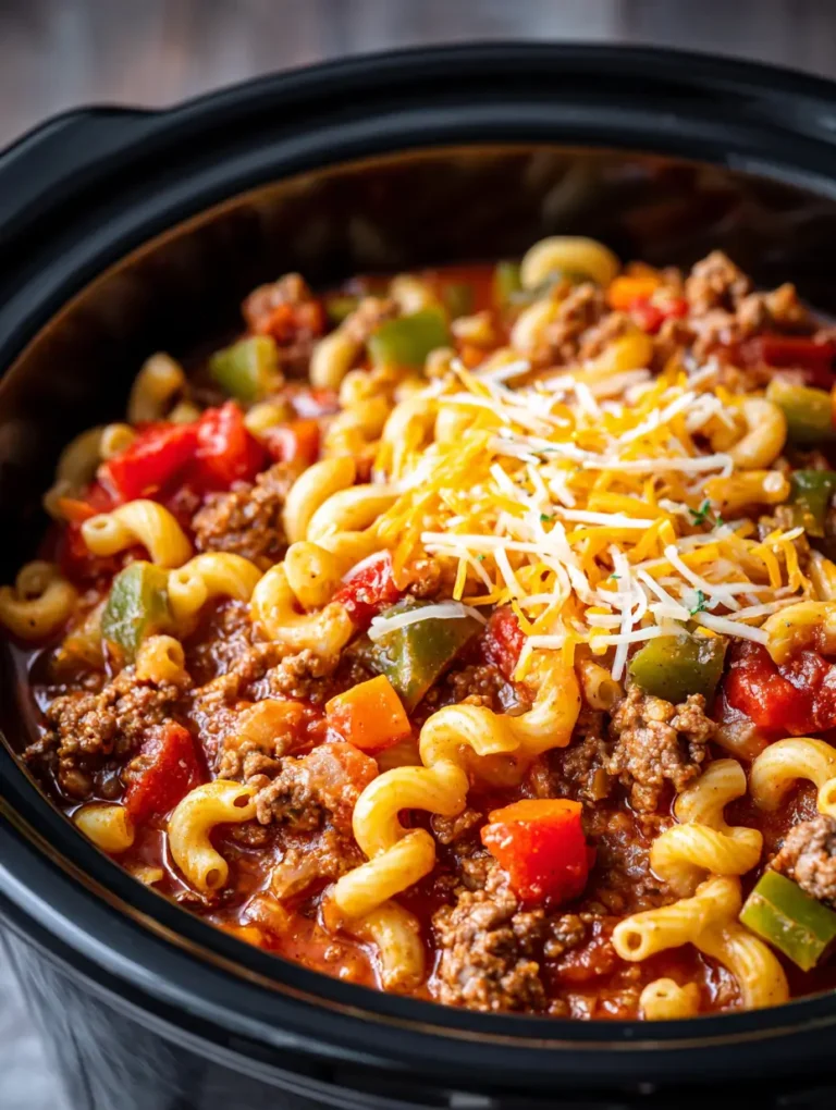 Crock Pot Goulash: A Hearty One-Pot Meal