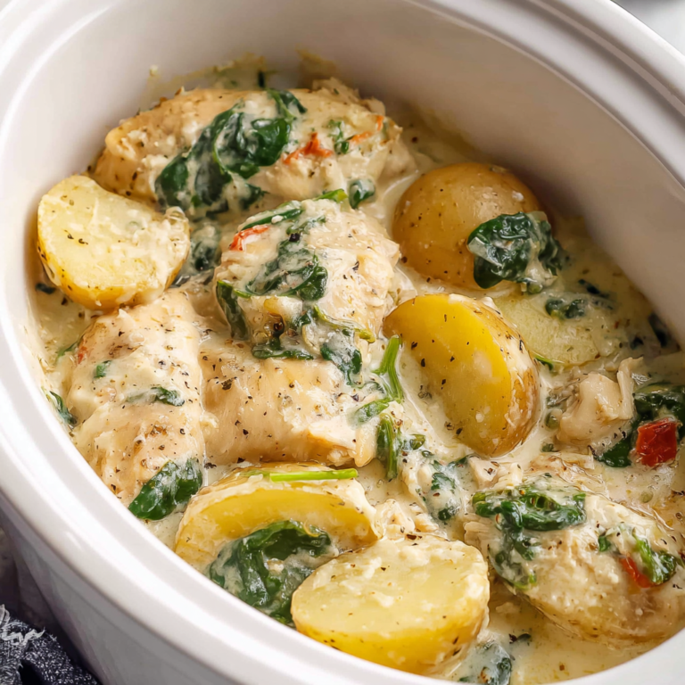 Creamy Italian Crockpot Chicken and Potatoes: A Foolproof Recipe