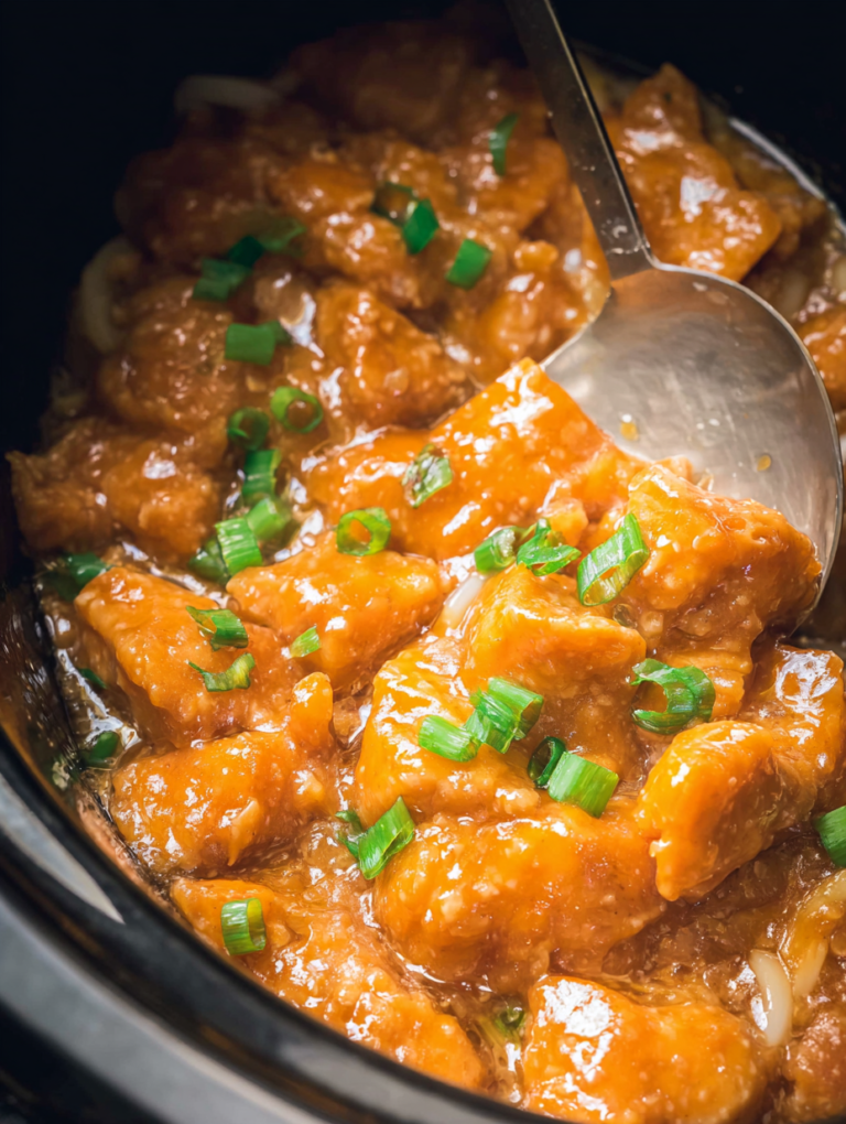 Easy Slow Cooker Orange Chicken (Better Than Takeout)