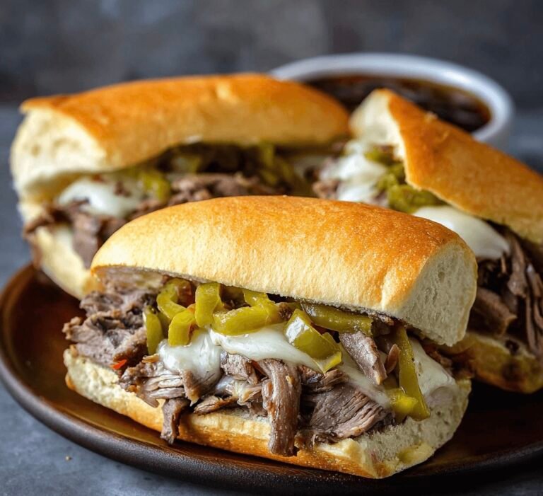 Crockpot Italian Beef Sandwiches: Tender, Juicy, and Effortless
