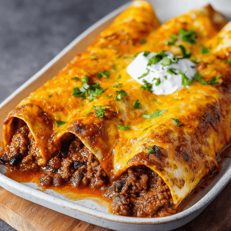Simple Beef Enchiladas: Your Go-To Weeknight Recipe