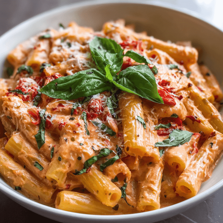 Quick Creamy Tomato Garlic Pasta (25-Minute Recipe)