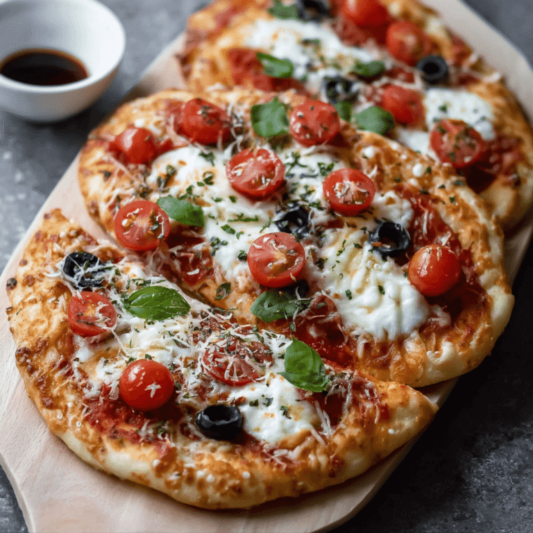 Quick Naan Pizza Recipe (Ready in 15 Minutes)