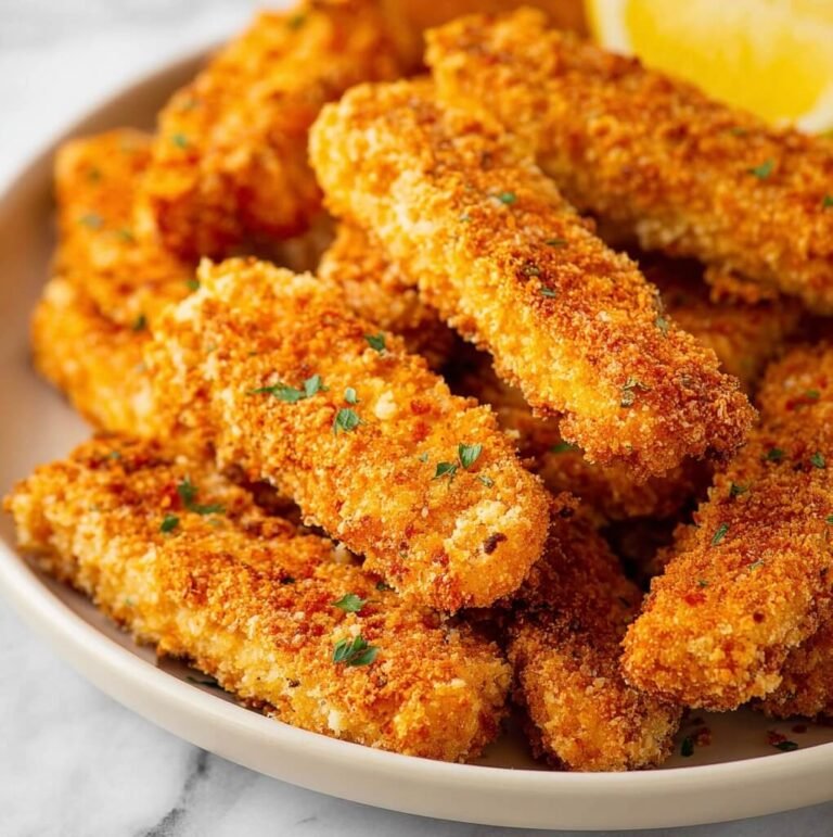Perfectly Crispy Baked Fish Sticks (No Fryer Needed)