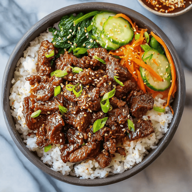Easy Korean BBQ Beef Bowls: A 30-Minute Recipe