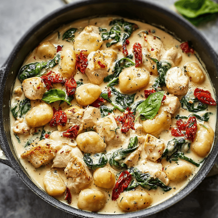 Slow Cooker Tuscan Chicken Gnocchi: A Rich & Creamy Recipe