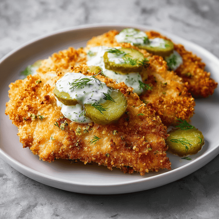 Crispy Dill Pickle Parmesan Chicken: Your New Weeknight Favorite