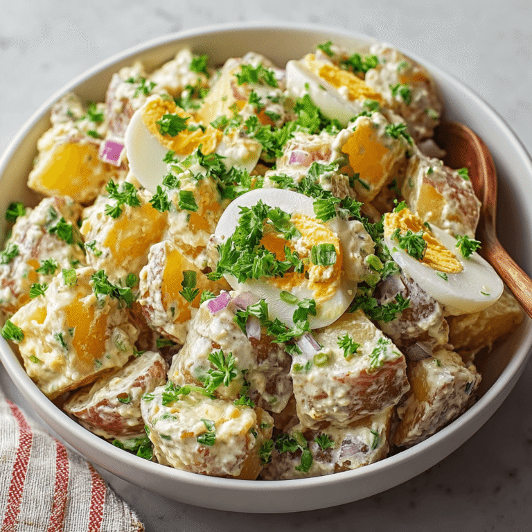 Rich & Creamy Steakhouse Potato Salad Recipe