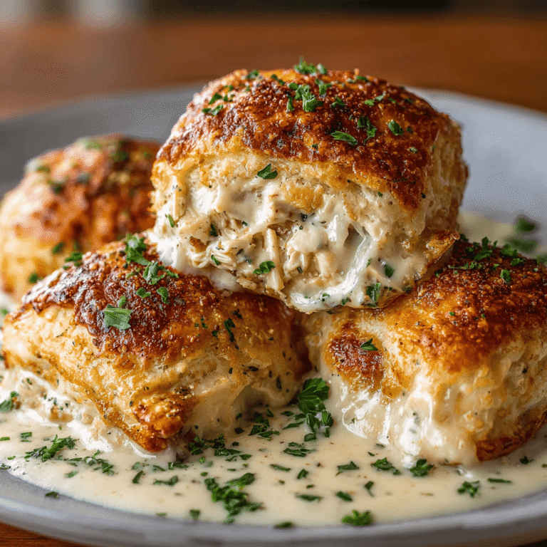 Creamy Chicken Pillows: The Easiest Comfort Food Recipe