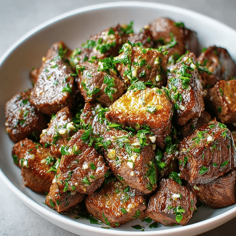 Easy Honey Garlic Steak Bites (20-Minute Recipe)