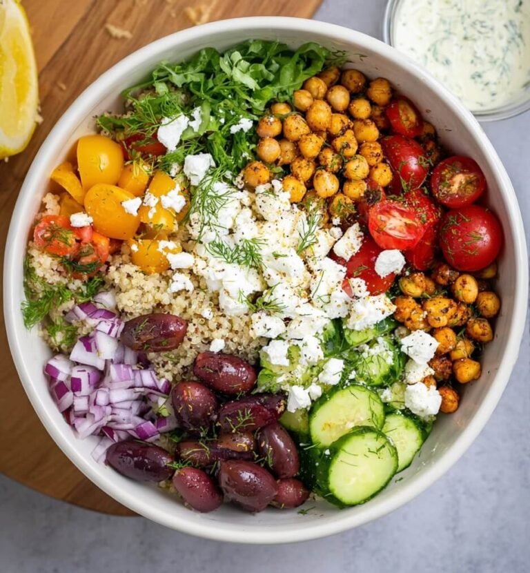 Mediterranean March Bowl: A Fresh & Easy Recipe