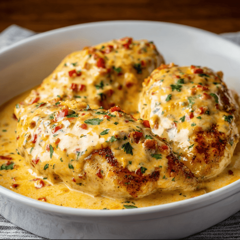 Baked Queso Chicken: A Simple One-Pan Dinner