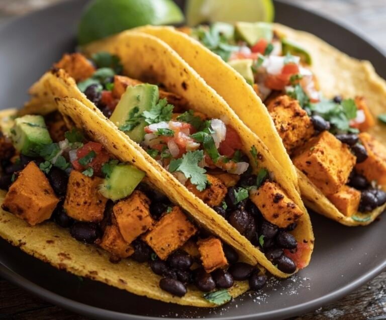 Easy Sweet Potato and Black Bean Tacos (Ready in 30 Minutes)