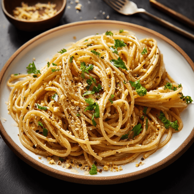 Rich Brown Butter and Miso Pasta in 20 Minutes