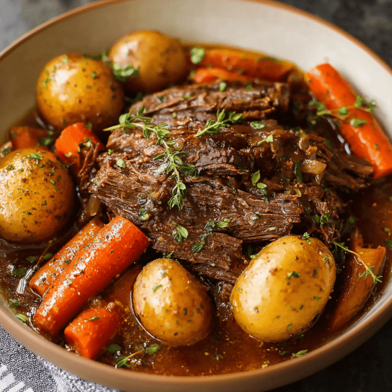 Effortless Slow Cooker Pot Roast: Fall-Apart Tender Every Time
