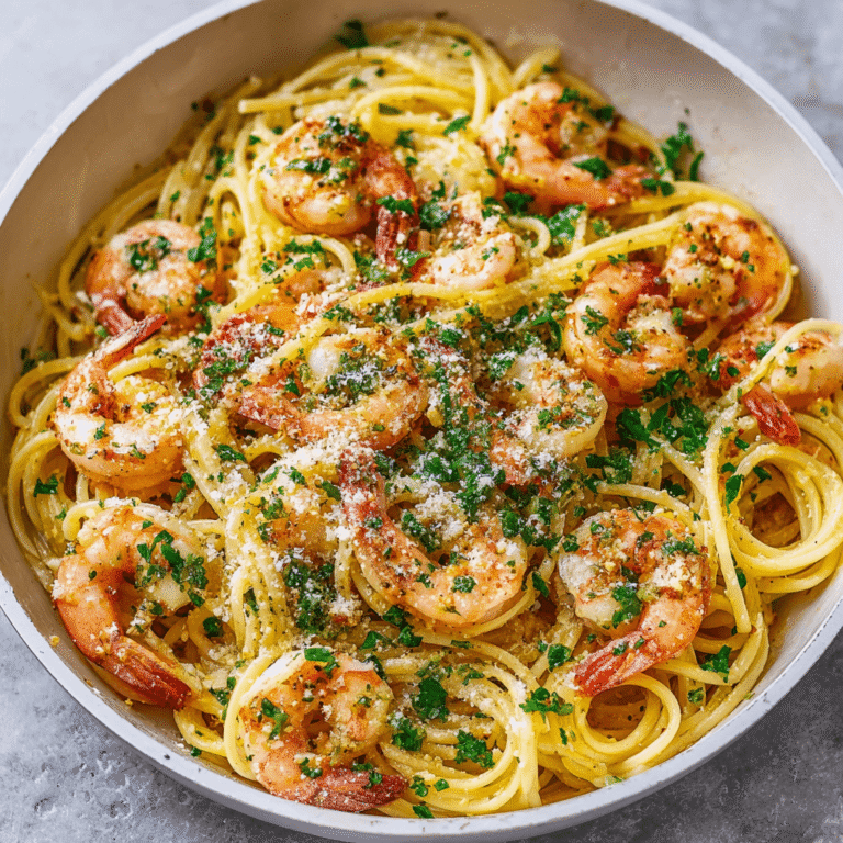 15-Minute Garlic Butter Shrimp Pasta: A Weeknight Lifesaver