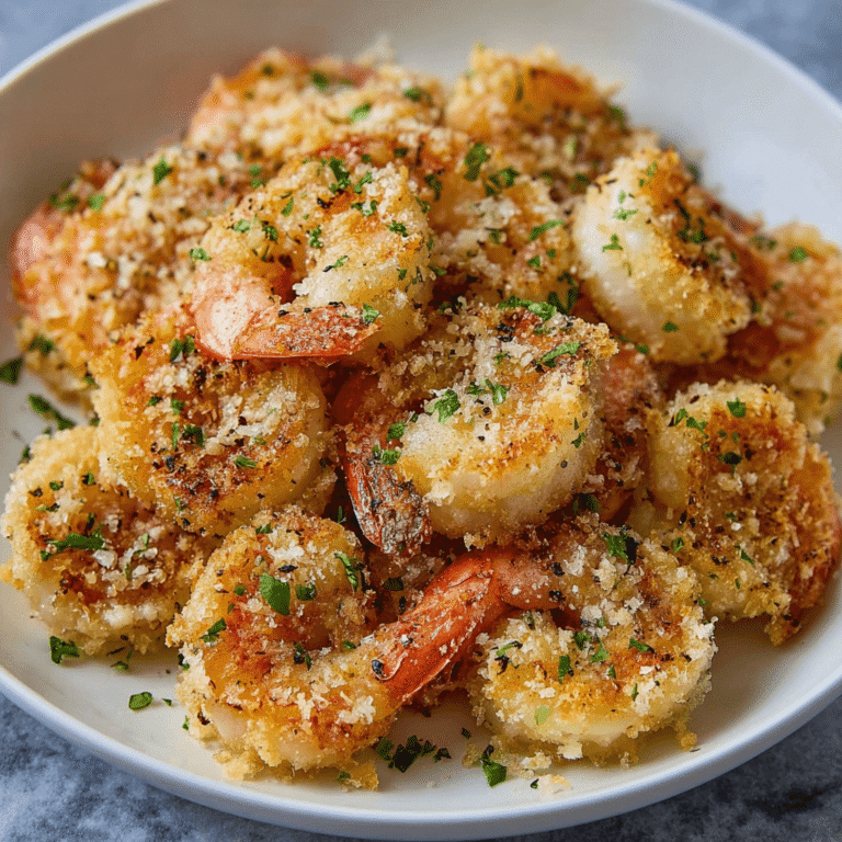 Crispy Air Fryer Garlic Parmesan Shrimp (10-Minute Recipe)