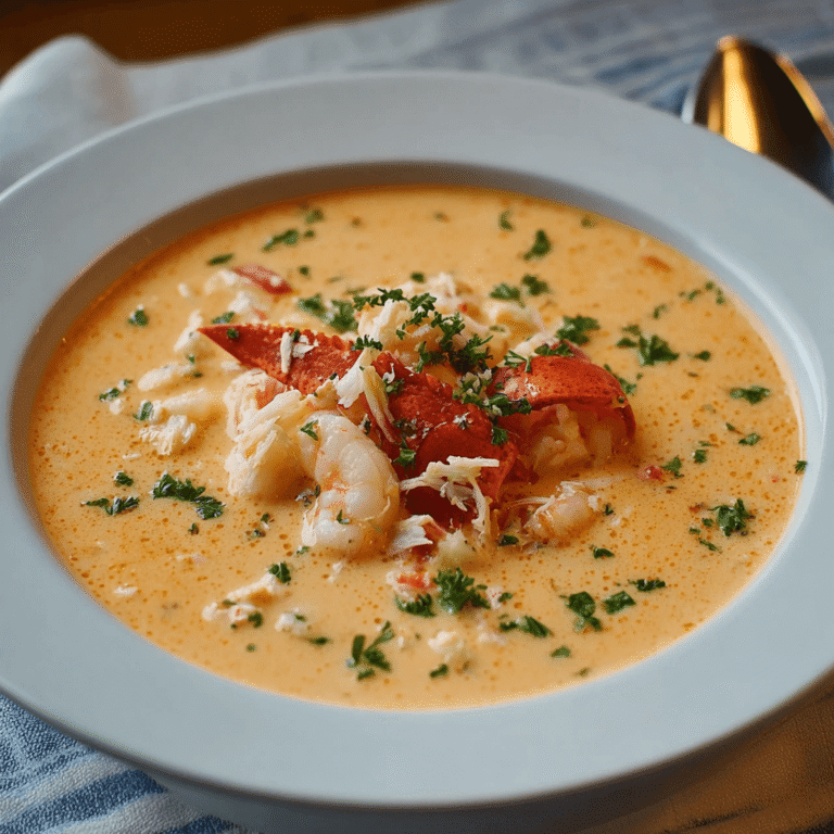 Rich Crab and Shrimp Bisque: A Stovetop Recipe for Velvety Soup