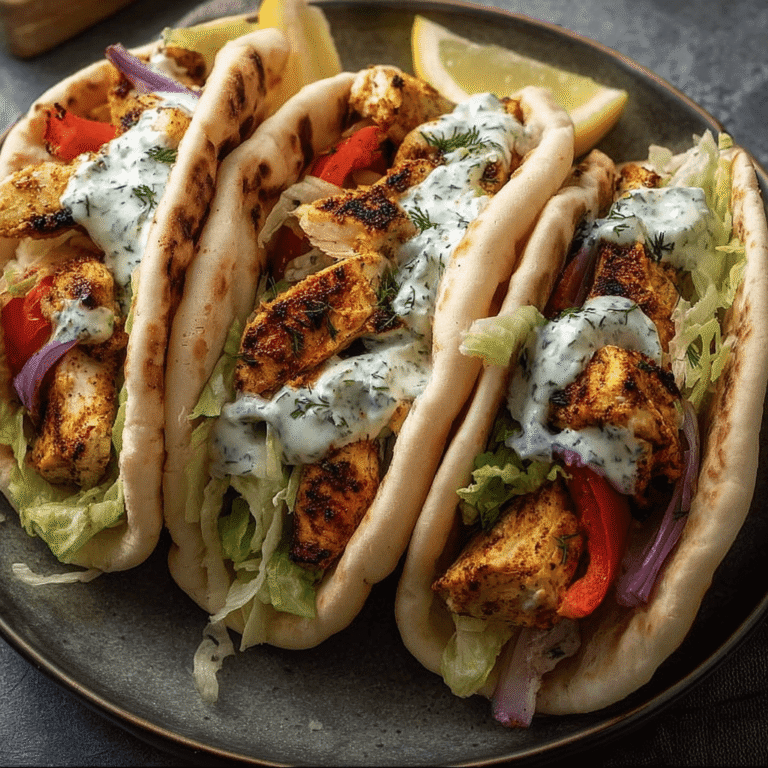 Flavorful Sheet Pan Chicken Pitas (Ready in 30 Minutes)