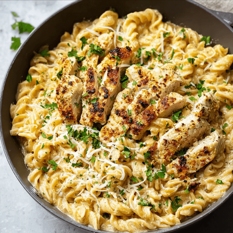 Crockpot Cheesy Garlic Chicken Pasta: A Simple, Creamy Recipe