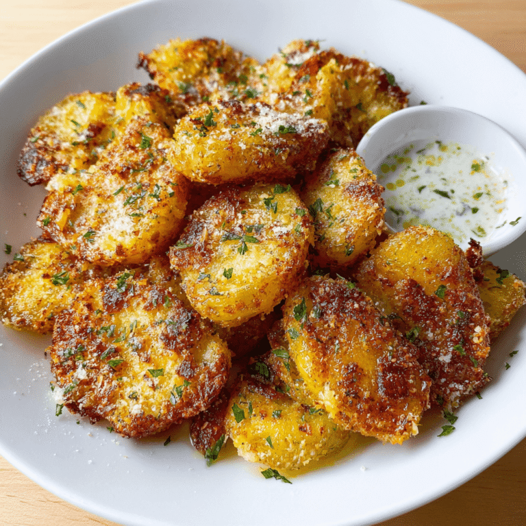 Crispy Parmesan Smashed Potatoes (An Easy, Irresistible Side)