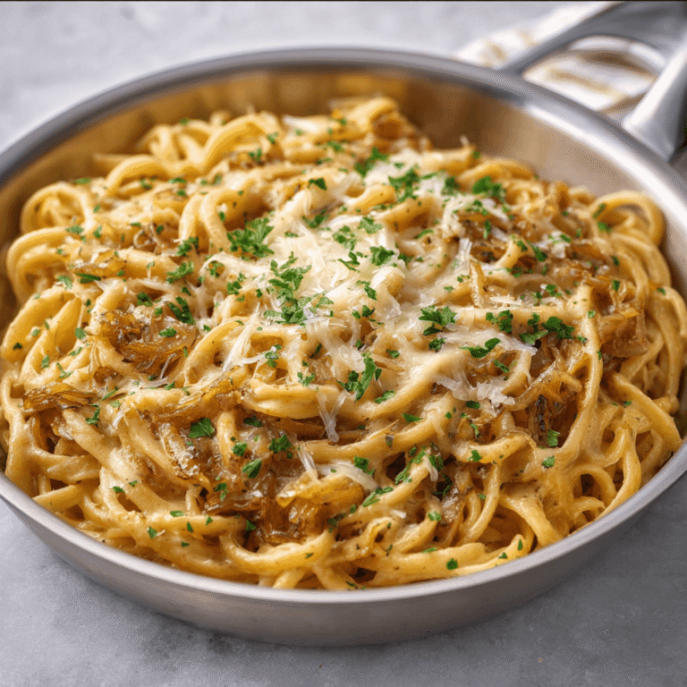 Crockpot French Onion Pasta: Rich, Caramelized Flavor Made Easy