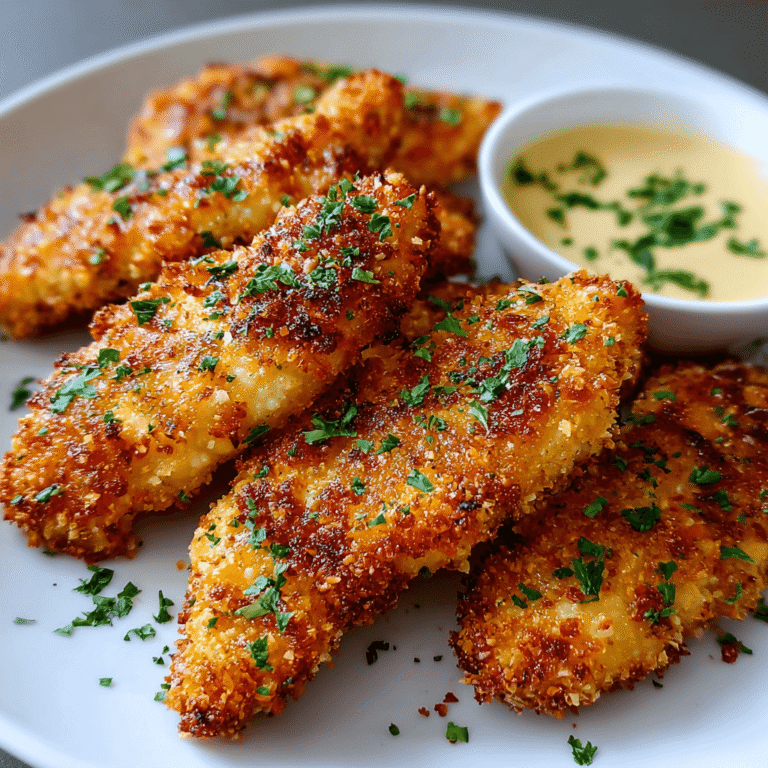 Crispy Baked Parmesan Chicken Tenders (Foolproof Recipe)
