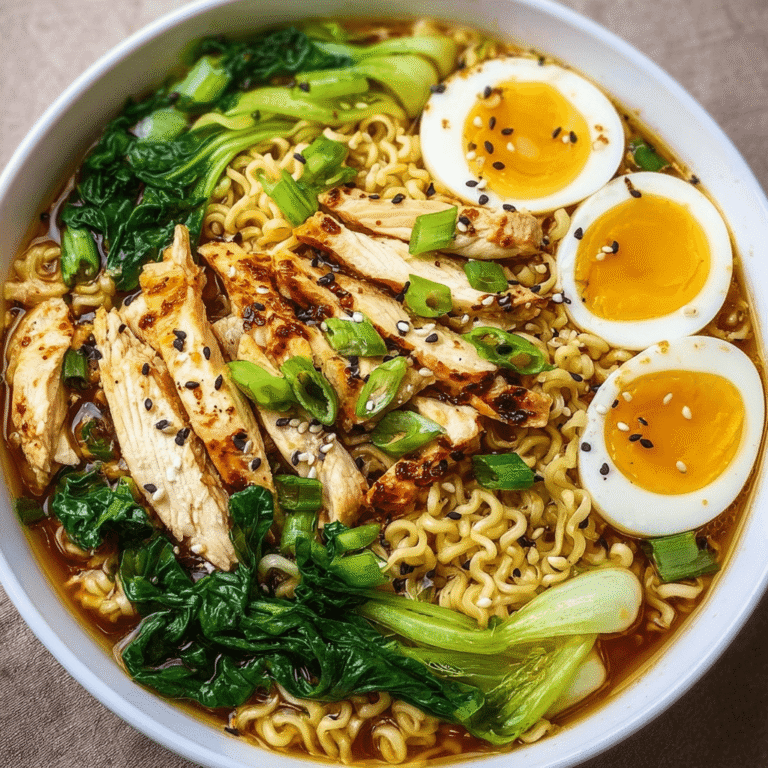 Slow Cooker Chicken Ramen: A Rich & Savory Broth Recipe