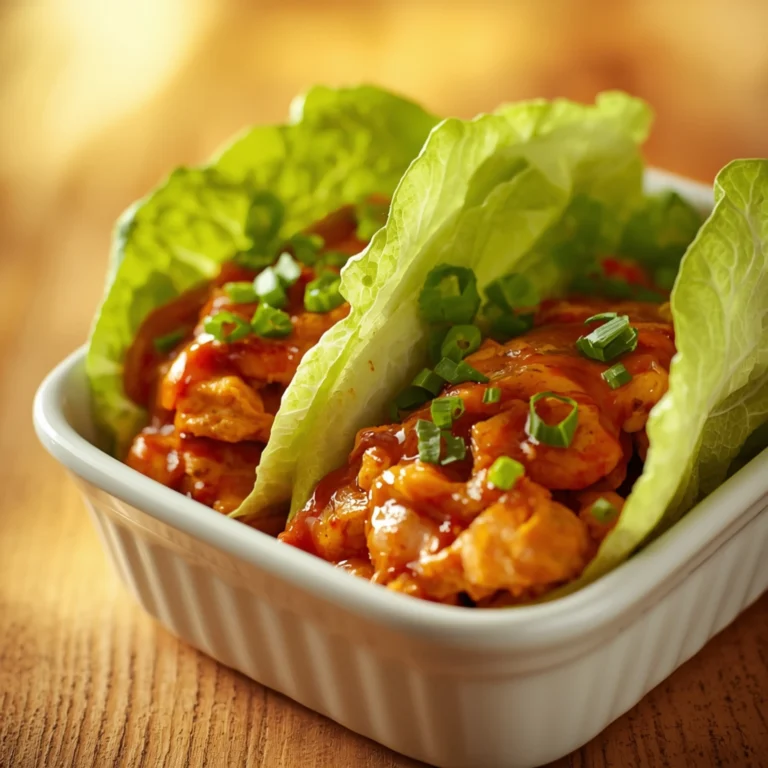 Close-up of Sweet Chili Chicken Wraps with fresh herbs and glossy sauce