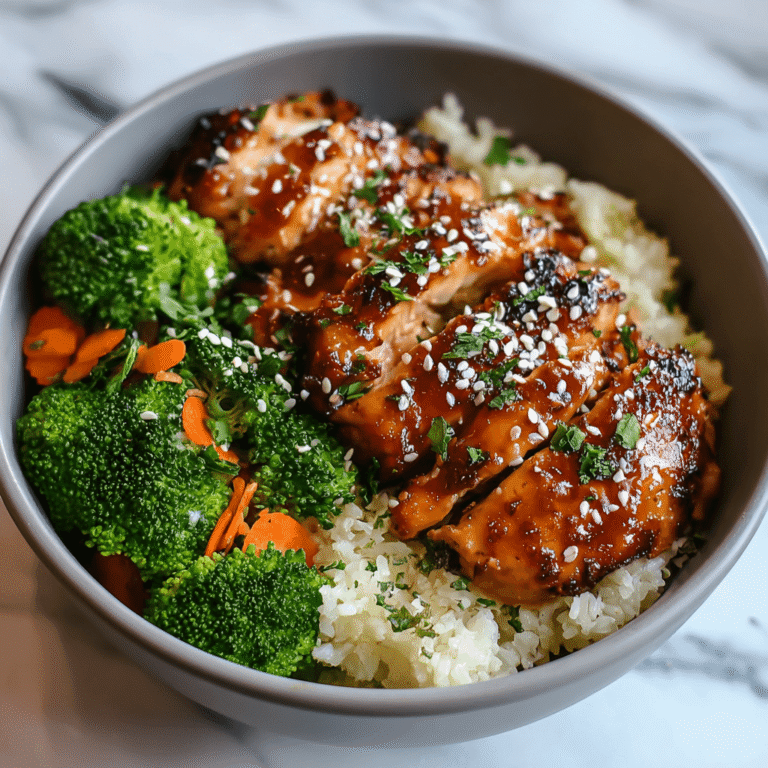 Healthy Sticky Chicken Bowls: A 30-Minute Recipe for Busy Nights