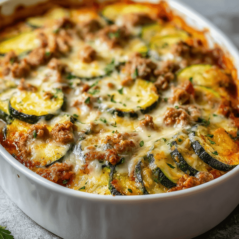 How to Make a Moist and Flavorful Ground Turkey Zucchini Casserole