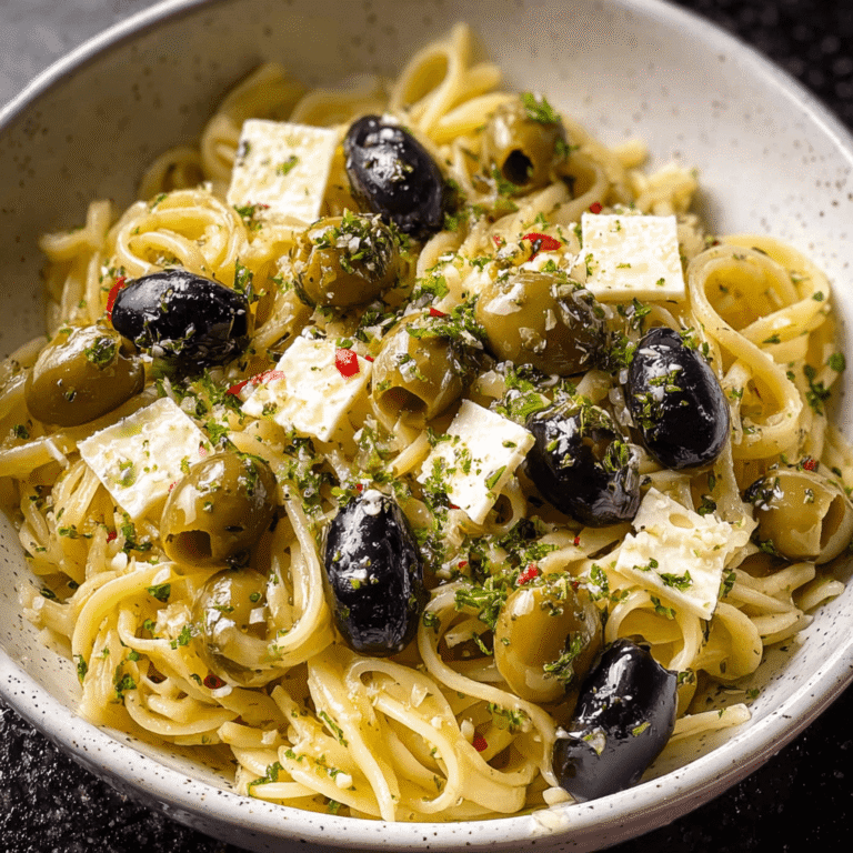 How to Make Dirty Martini Pasta: A Flavor-Packed, Easy Dinner