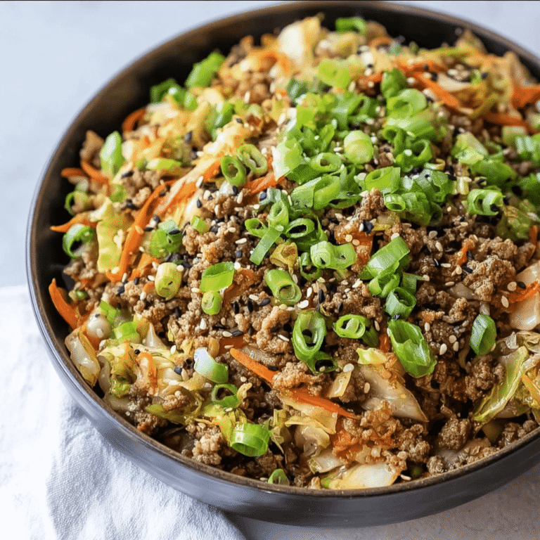 How to Make Egg Roll in a Bowl: Quick, Healthy, and Flavor-Packed