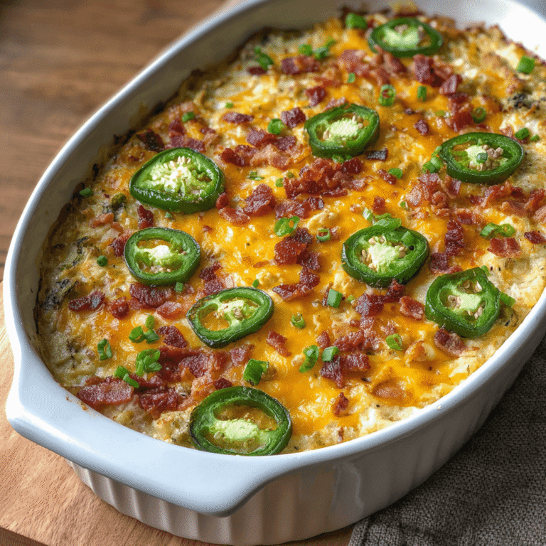 How to Make Keto Jalapeno Popper Casserole That’s Low-Carb & Full of Flavor