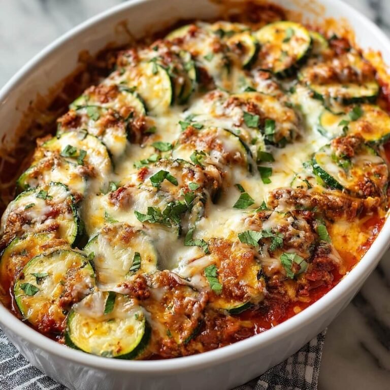 Easy Guilt-Free Zucchini Pizza Casserole Recipe for Healthy Comfort Food