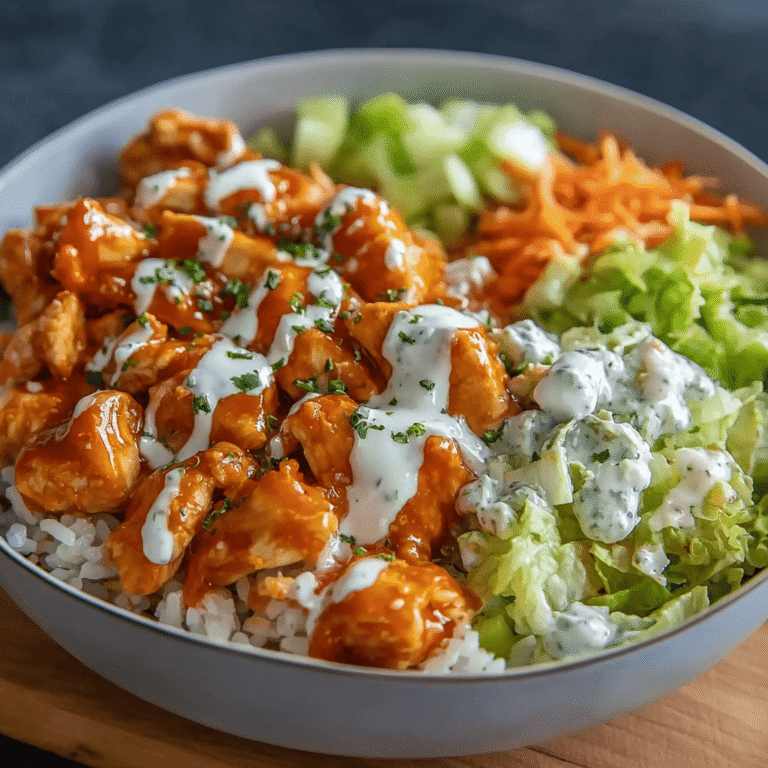How to Make Easy and Flavorful Buffalo Chicken Bowls at Home