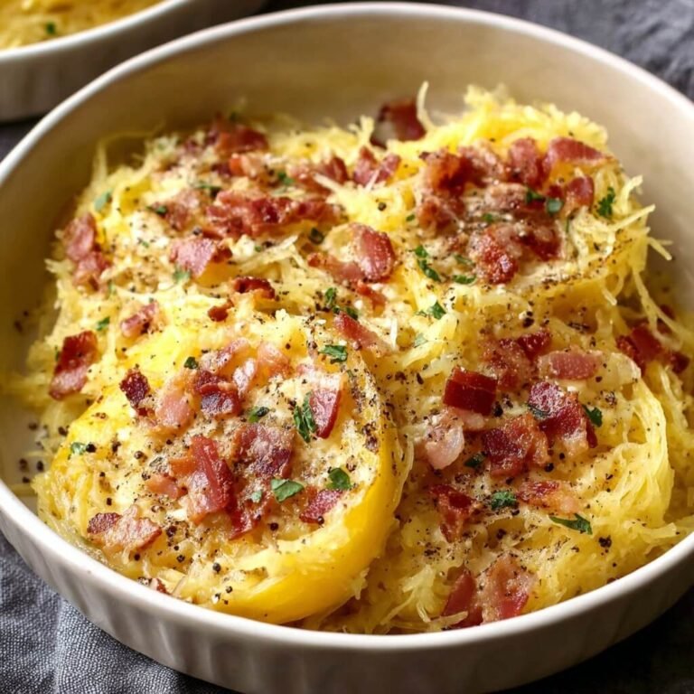 Easy and Delicious Spaghetti Squash Carbonara Recipe for Home Cooks