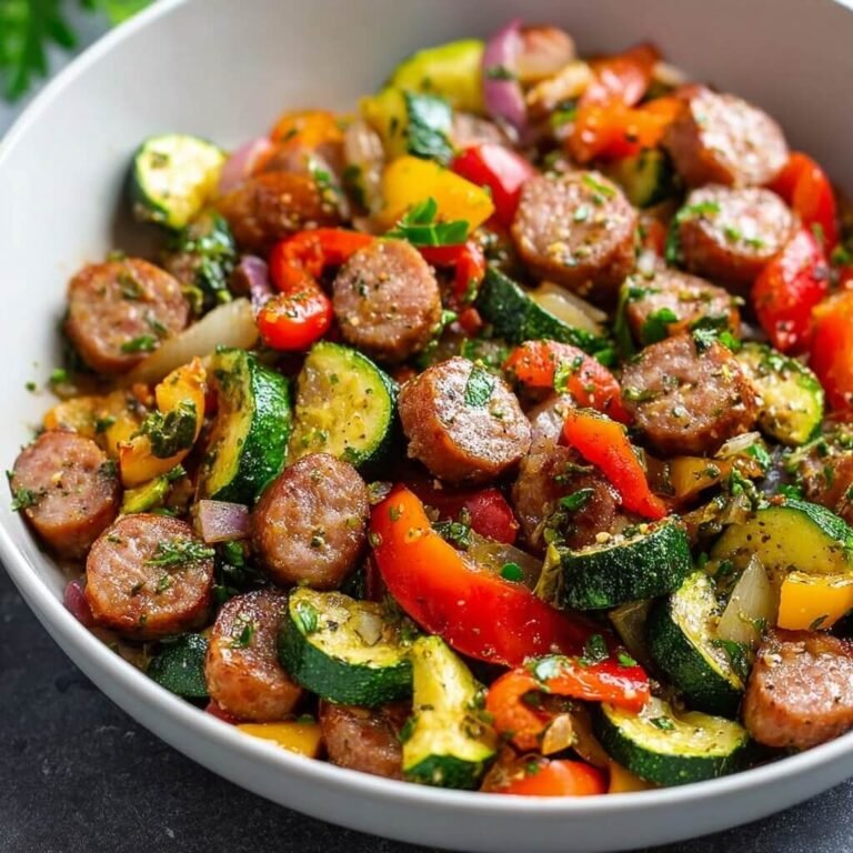 Simple Sausage and Veggie Skillet Recipe for Flavor-Packed Weeknight Dinners