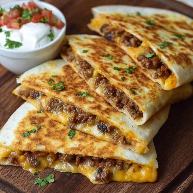 Cheesy Ground Beef Quesadilla Skillet: Easy, Flavorful Weeknight Dinner