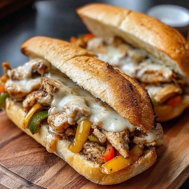 How to Make Delicious Chicken Cheese Steak Sandwiches at Home