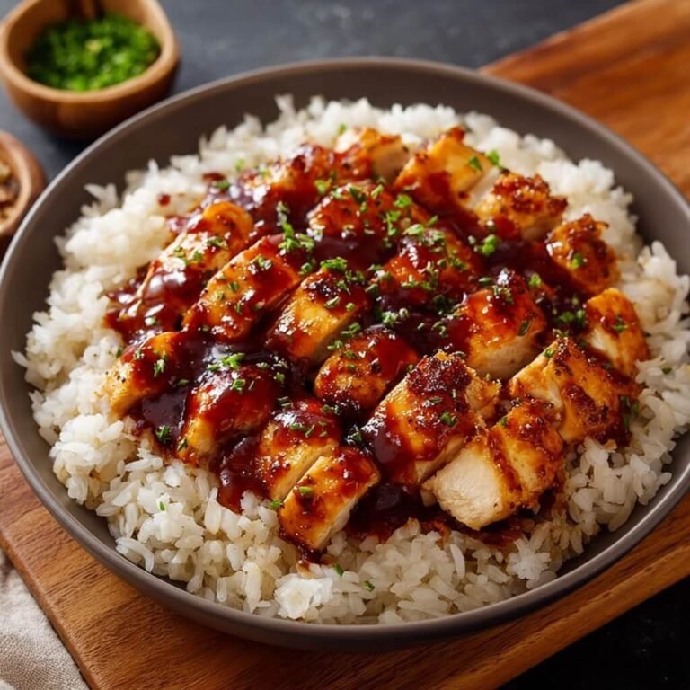 Easy BBQ Chicken and Rice Recipe for Flavorful Weeknight Dinners