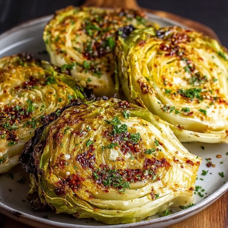 How to Make Perfect Roasted Cabbage Steak with Garlic Butter at Home