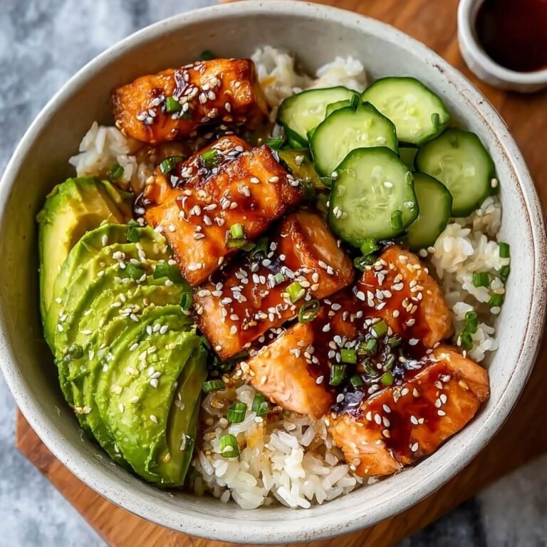 Easy Honey Glazed Salmon Rice Bowl Recipe for Flavorful Weeknight Dinners
