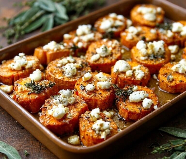 How to Make a Cozy Sweet Potato & Goat Cheese Bake at Home