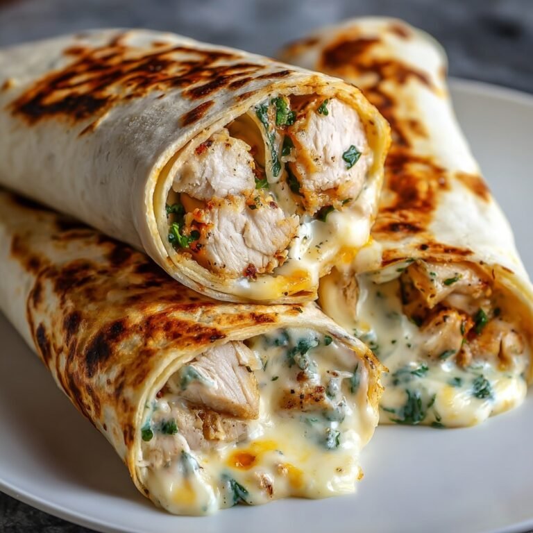 How to Make Cheesy Garlic Chicken Wraps for Easy Weeknight Comfort