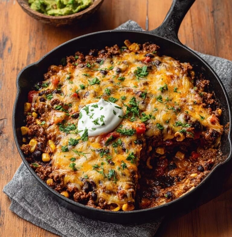 Ground Beef Enchilada Skillet Recipe for a Flavor-Packed Weeknight Dinner