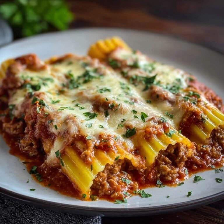 How to Make Stuffed Manicotti with Meat Sauce: A Simple Comfort Meal