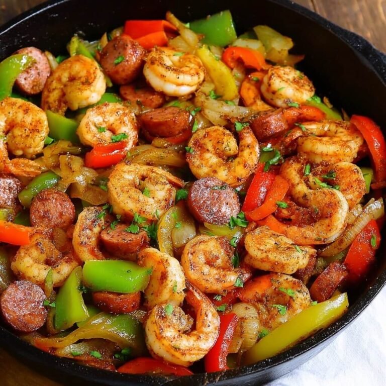 Cajun Shrimp & Sausage Skillet Recipe for Flavor-Packed Weeknight Dinners