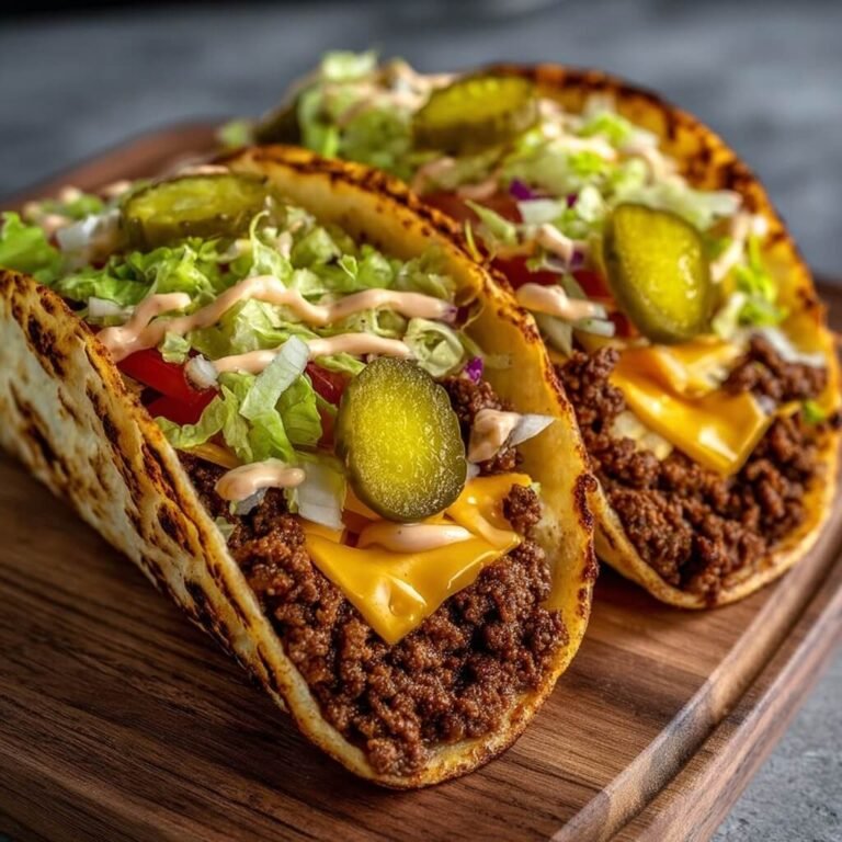 How to Make Smash Burger Tacos That Are Fast, Flavorful, and Fun